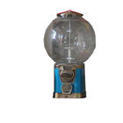 Blue color PC globe 1''~1.4'' coin operated sweet machine gumball machine with stand
