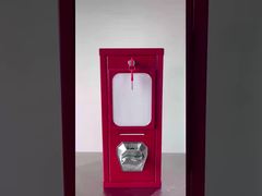 Venta de Máquina expendedora de pegatinas de fotos de tatuajes de dos columnas, seis colores opcionales