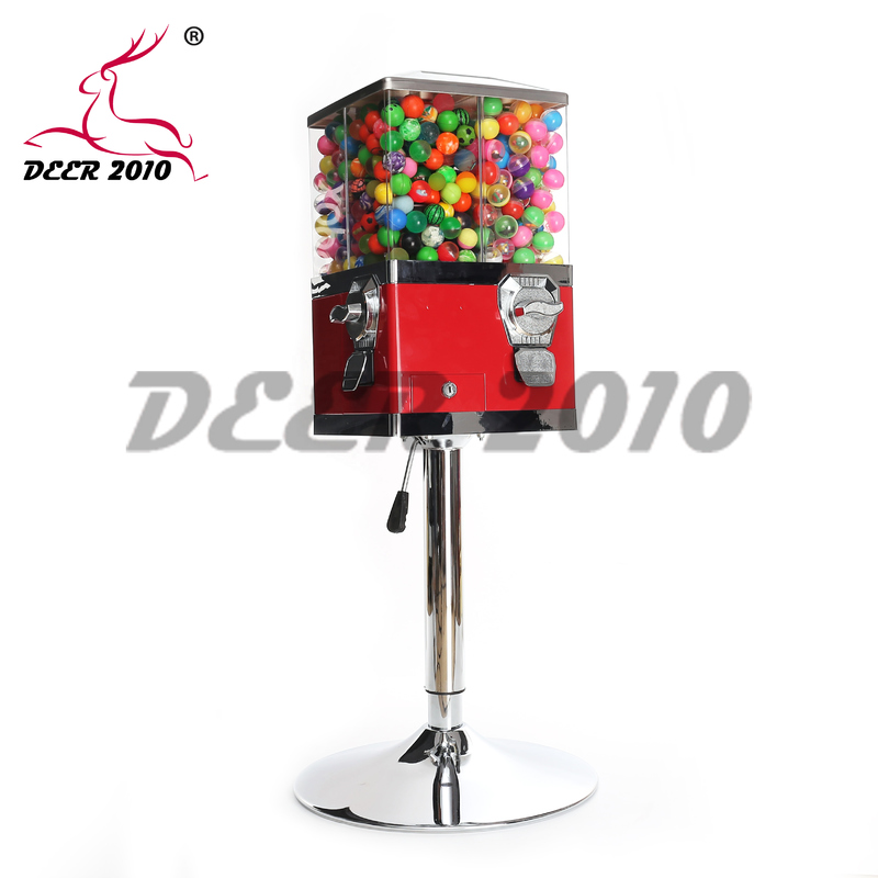 GV420 Gumball Vending Machine for Customer Requirements with 1-1.4 Inch Capsule Toy and Bouncy Ball Compatibility