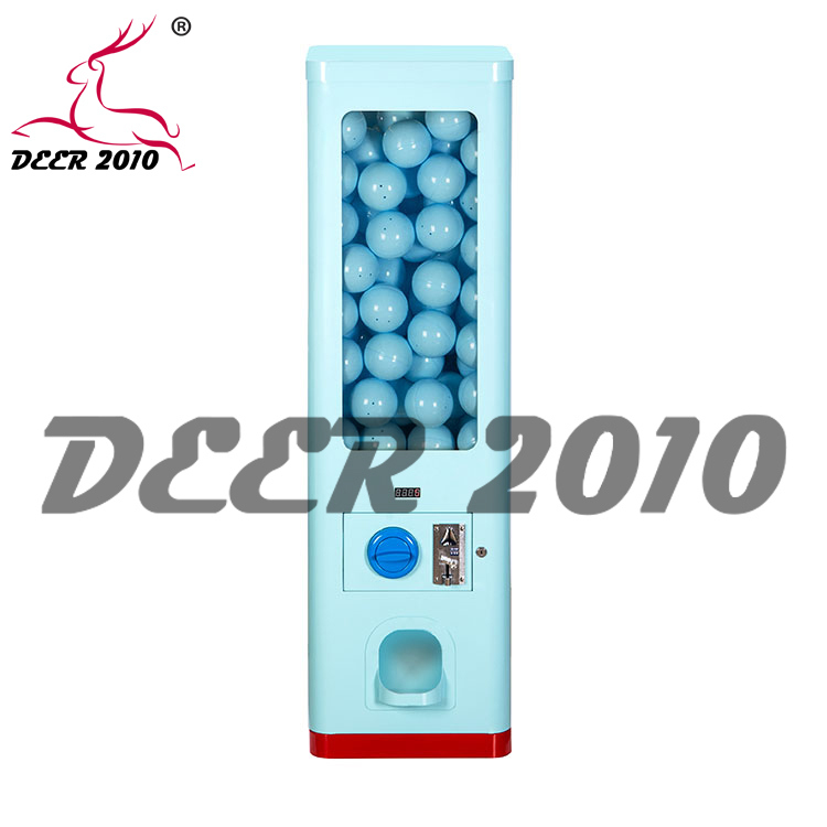 Máquina expendedora de cápsulas certificada por SGS con gran capacidad y cuerpo de metal duradero para dispensar juguetes en Guangdong DEER GV60F