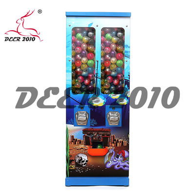 Máquina expendedora de cápsulas gacha PMMA metal 125cm colorida para entretenimiento infantil