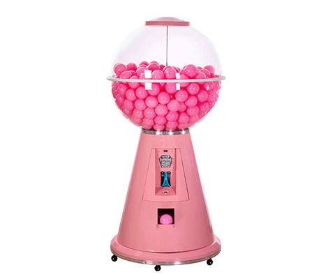 Máquina de encargo Smart de Gumball del color rosado 24 horas de servicio los 95*95*185CM del uno mismo