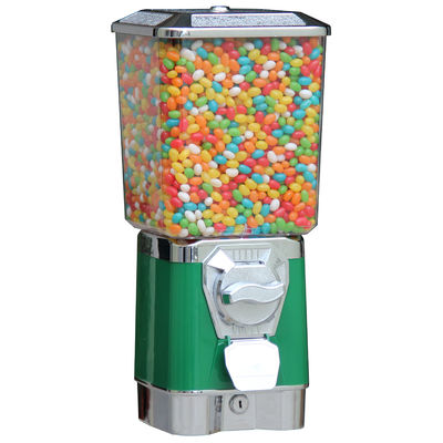 metal antiguo del verde 3.6kgs los 45CM de la máquina expendedora del gumball para el centro de juego
